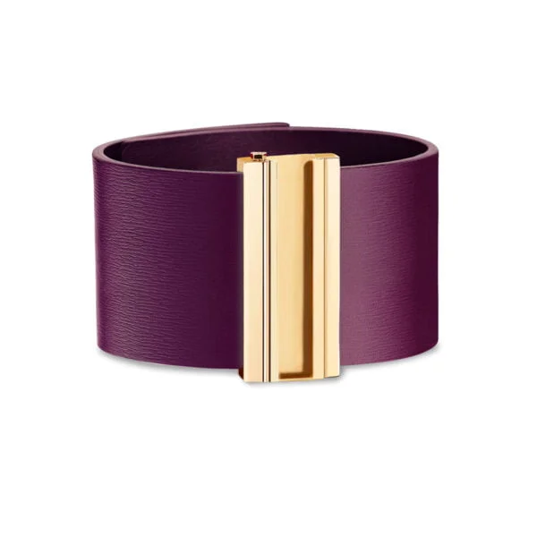 Manchette interchangeable veau violet