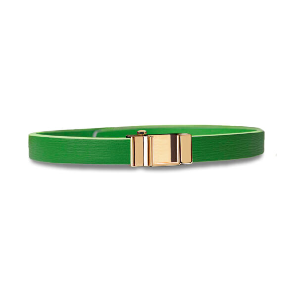 Monture bracelet simple tour veau vert gazon