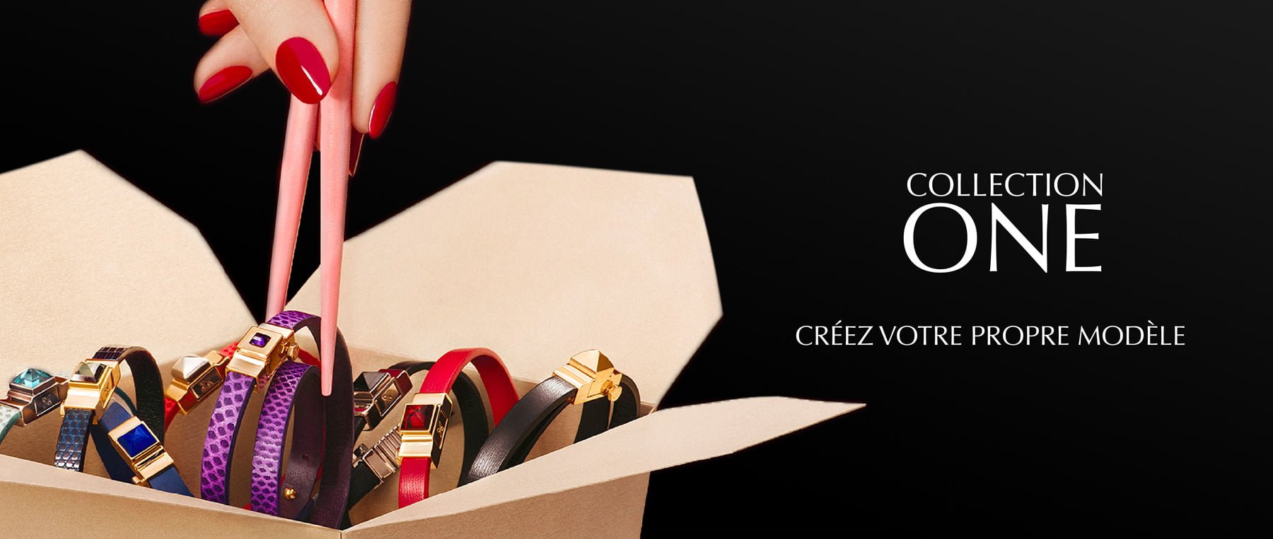 collection one - bracelet en cuir luxe