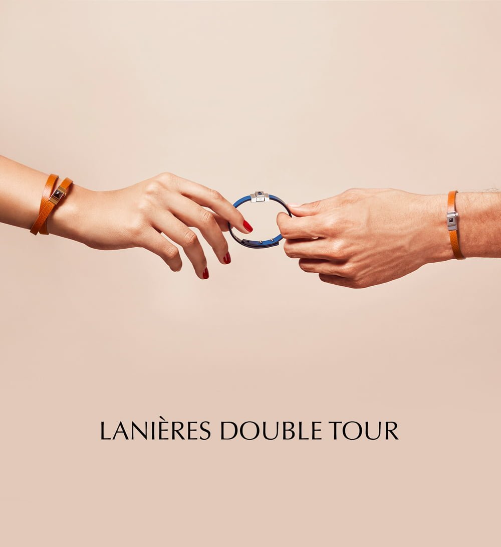 lanières double tour