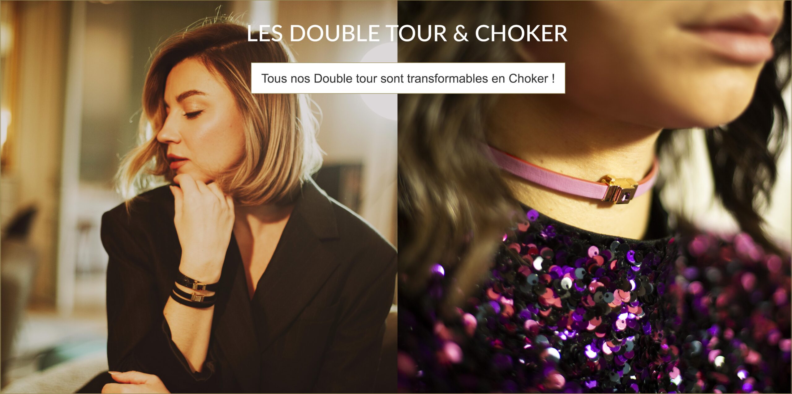 Collection double tour & choker